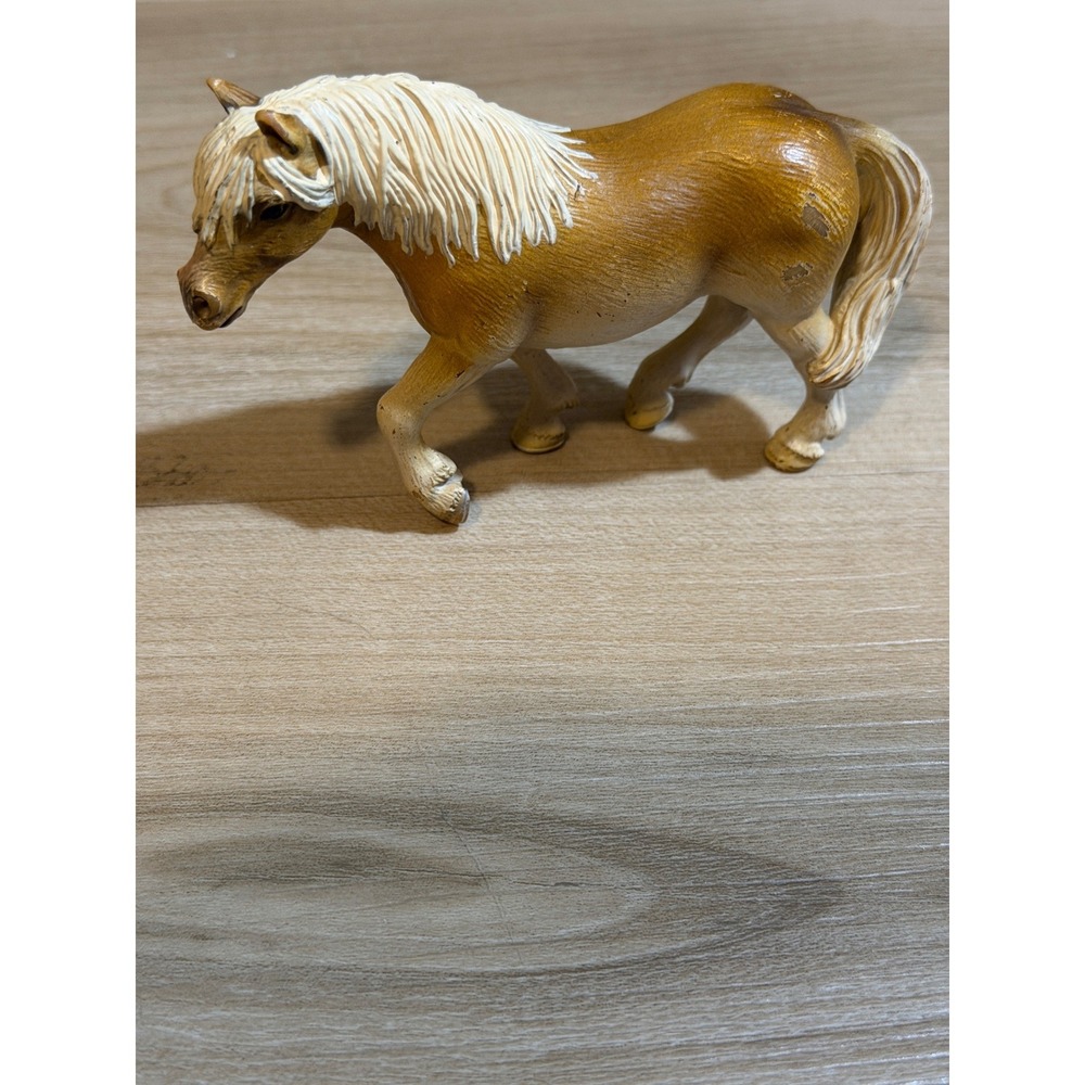 Schleich‎ 13606 Haflinger Mare Horse Brown Animal Toy Collectible Retired